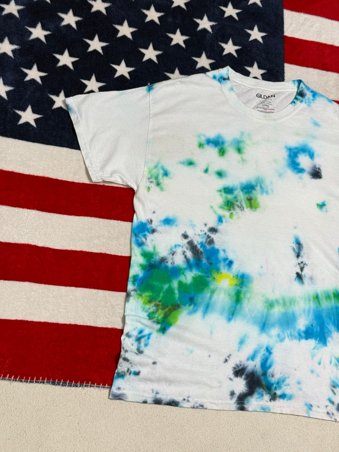 길단 타이다이 빈티지 반팔티셔츠 Gildan Tie Dye T  [L] 상품이미지7