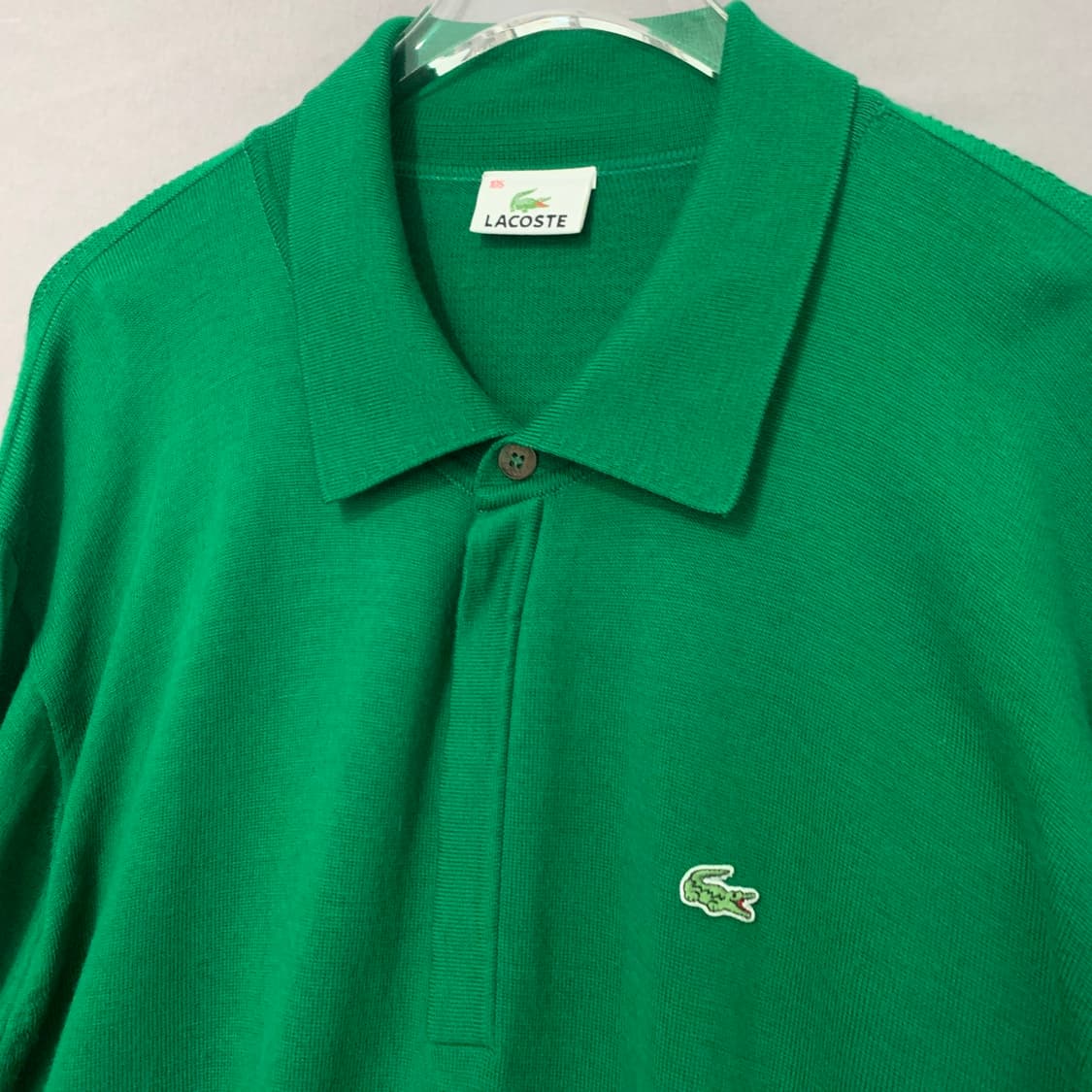 XL 라코스테 울 PK 니트 긴팔 카라티 상품이미지3
