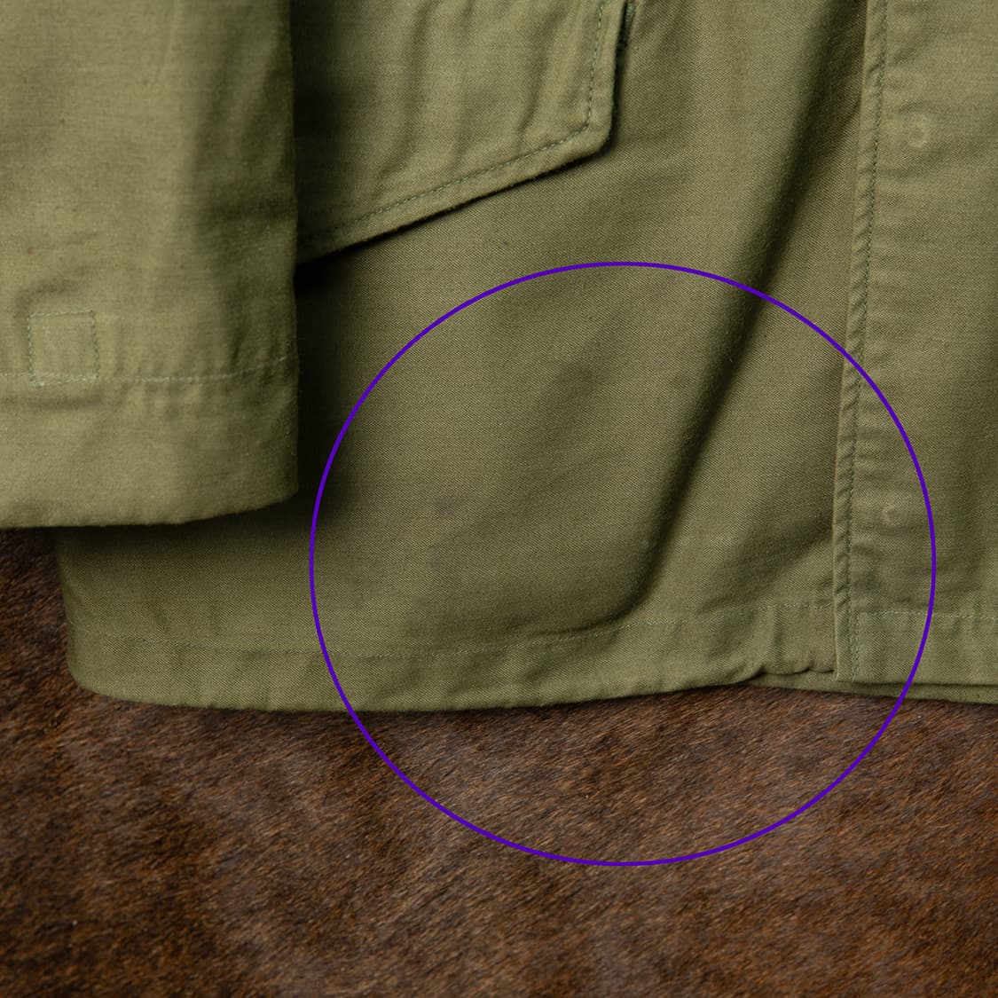 [XS] 70s 미군 오리지널 M65 필드자켓 알파인더스트리 제조  상품이미지4