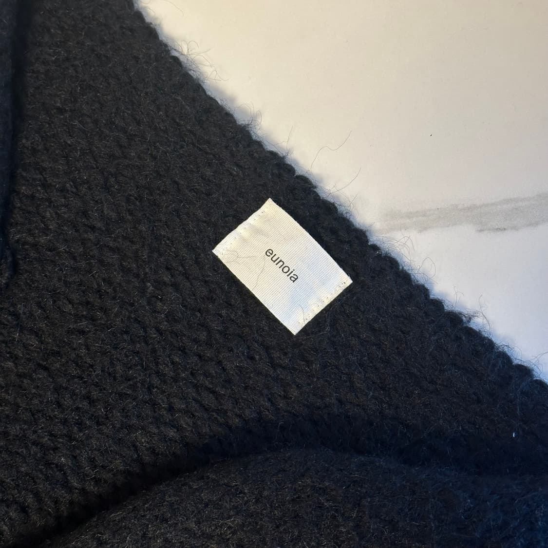 유노이아 eunoia 오버사이즈 니트 롱 가디건 상품이미지4