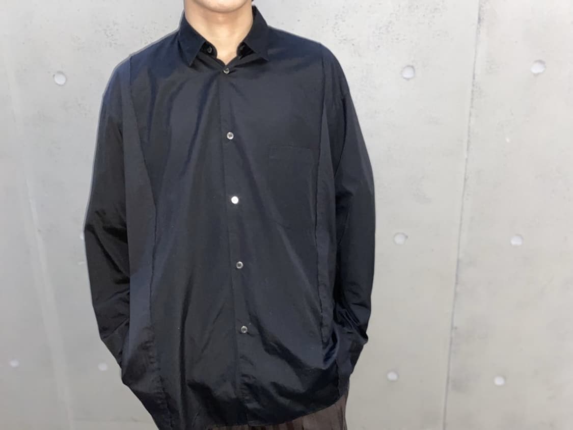 L) 꼼데가르송 옴므 플러스 오버핏 콤비 셔츠 상품이미지10