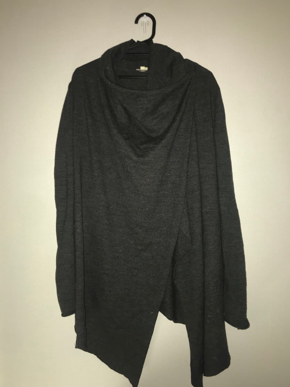 Helmut Lang 드레이프 롱 가디건 상품이미지1