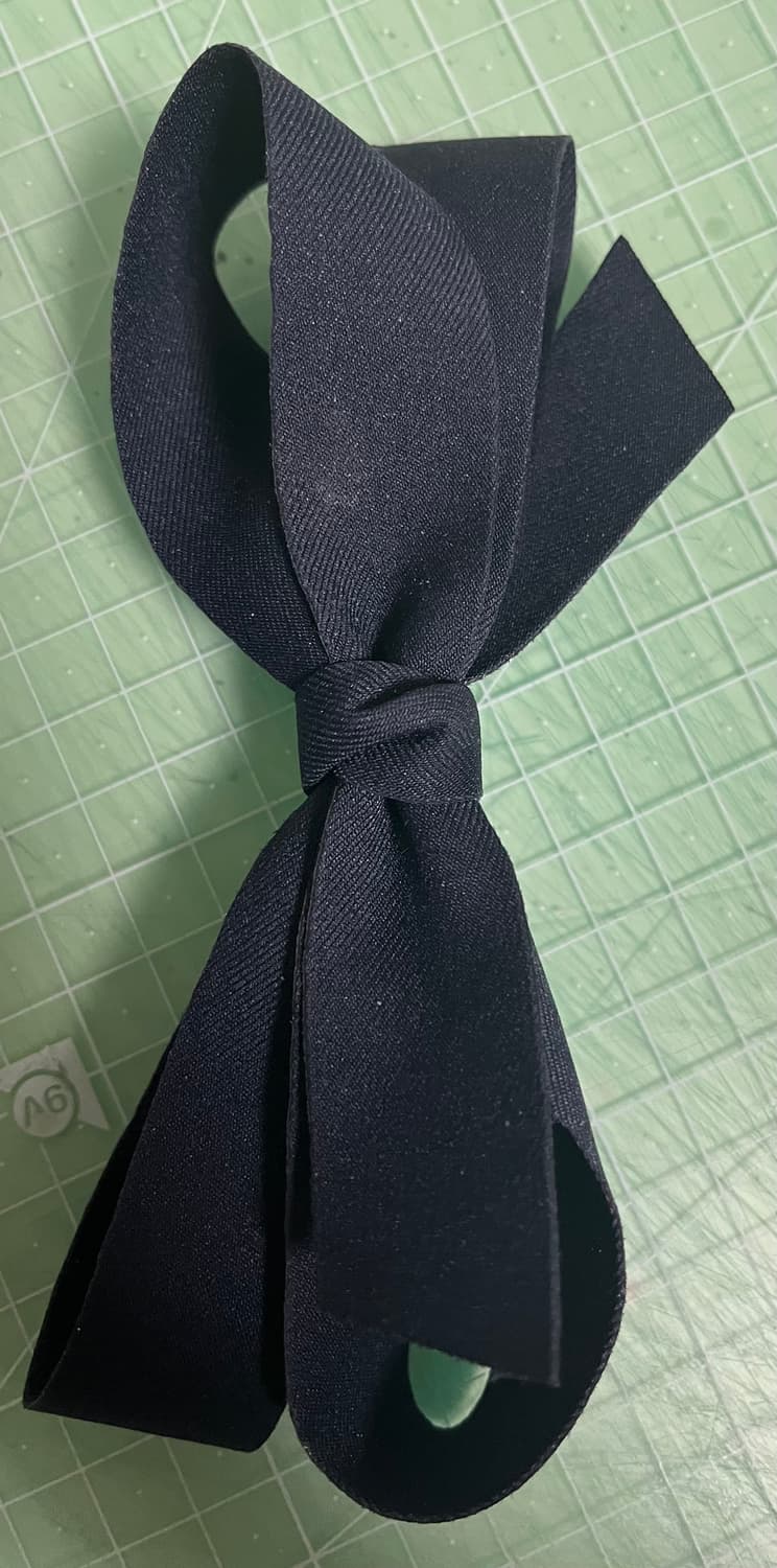 급처분|네이비 리본핀 상품이미지1