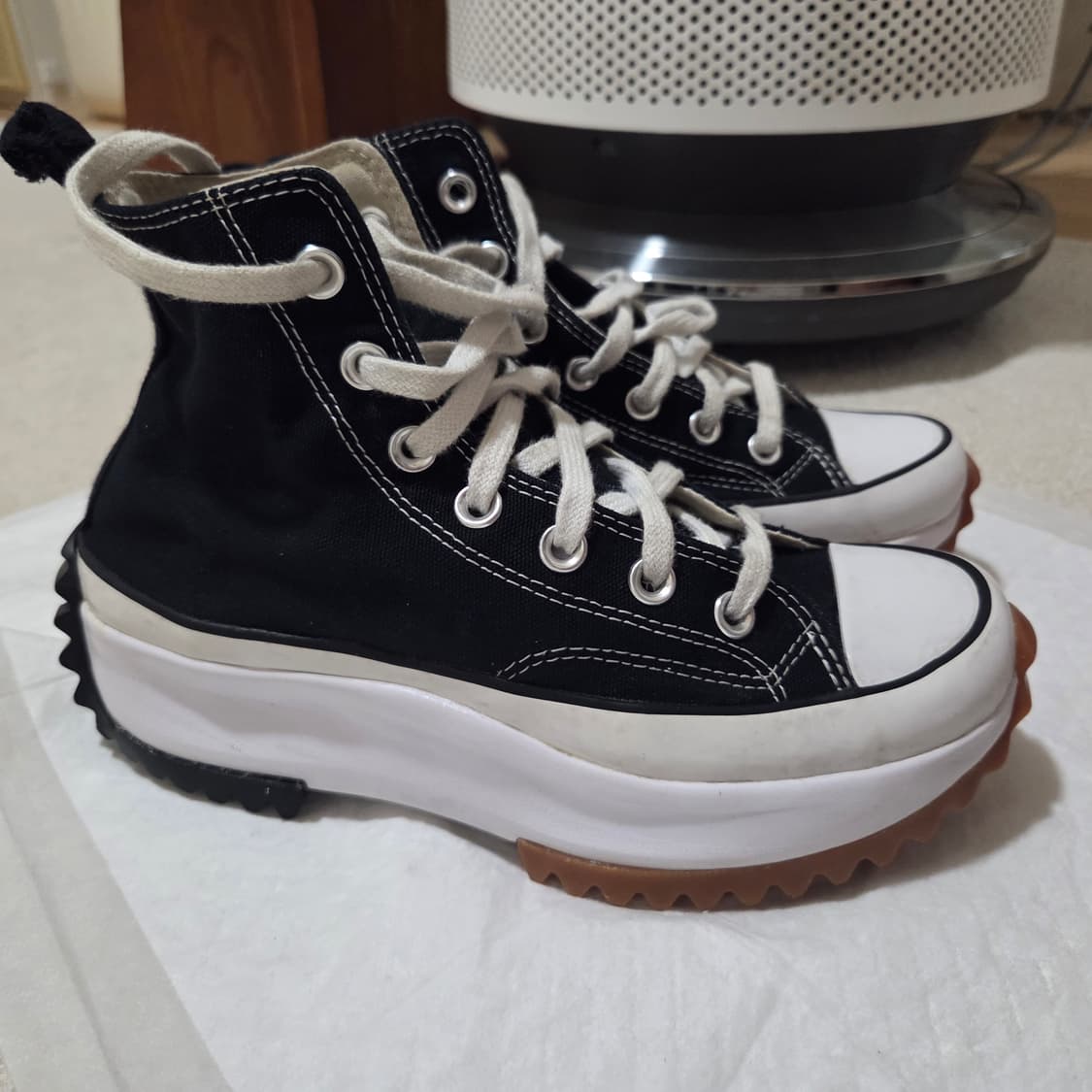 컨버스 런스타 하이크 블랙 240 상품이미지2