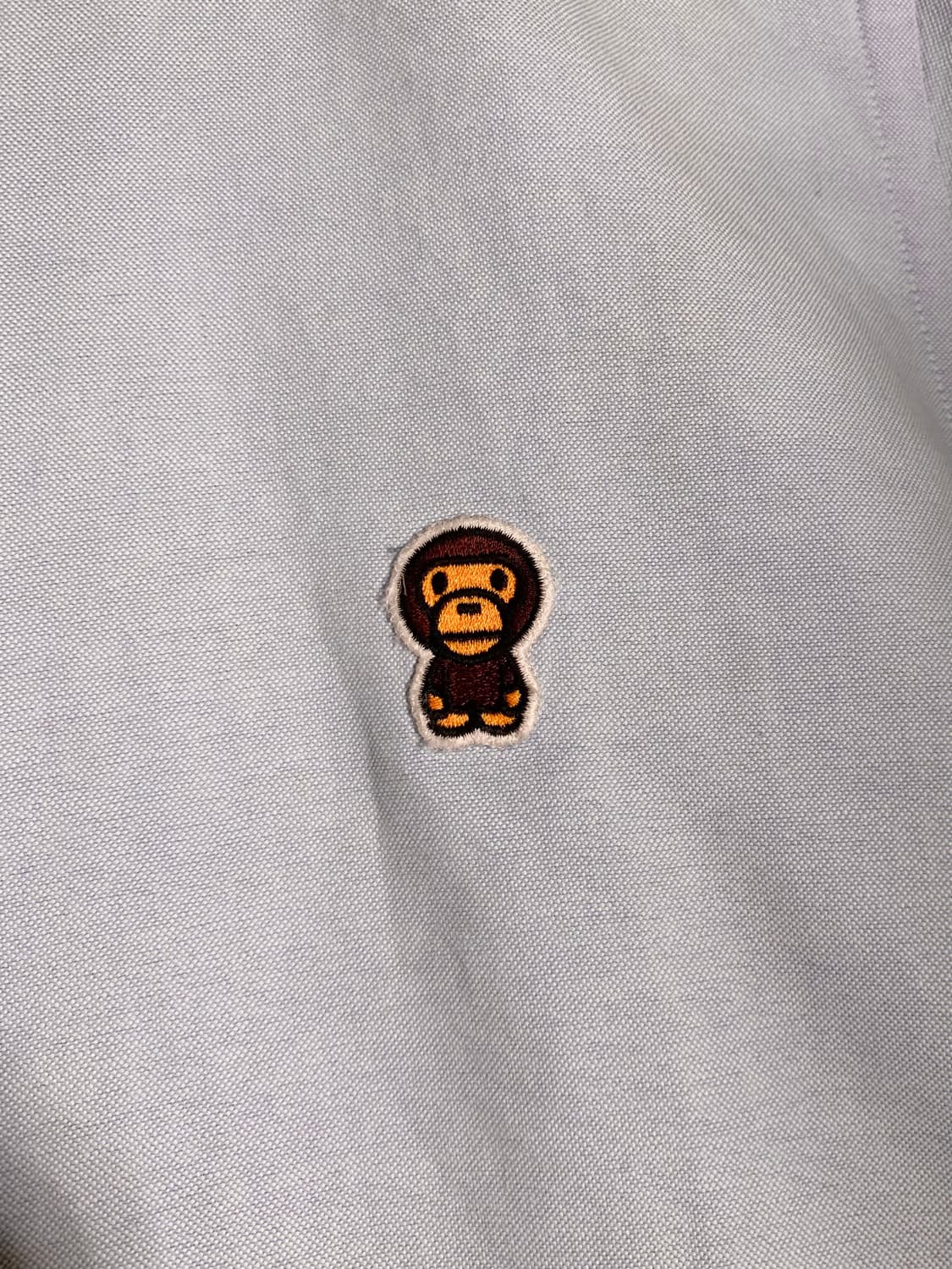베이프 마일로 자수 셔츠 상품이미지3