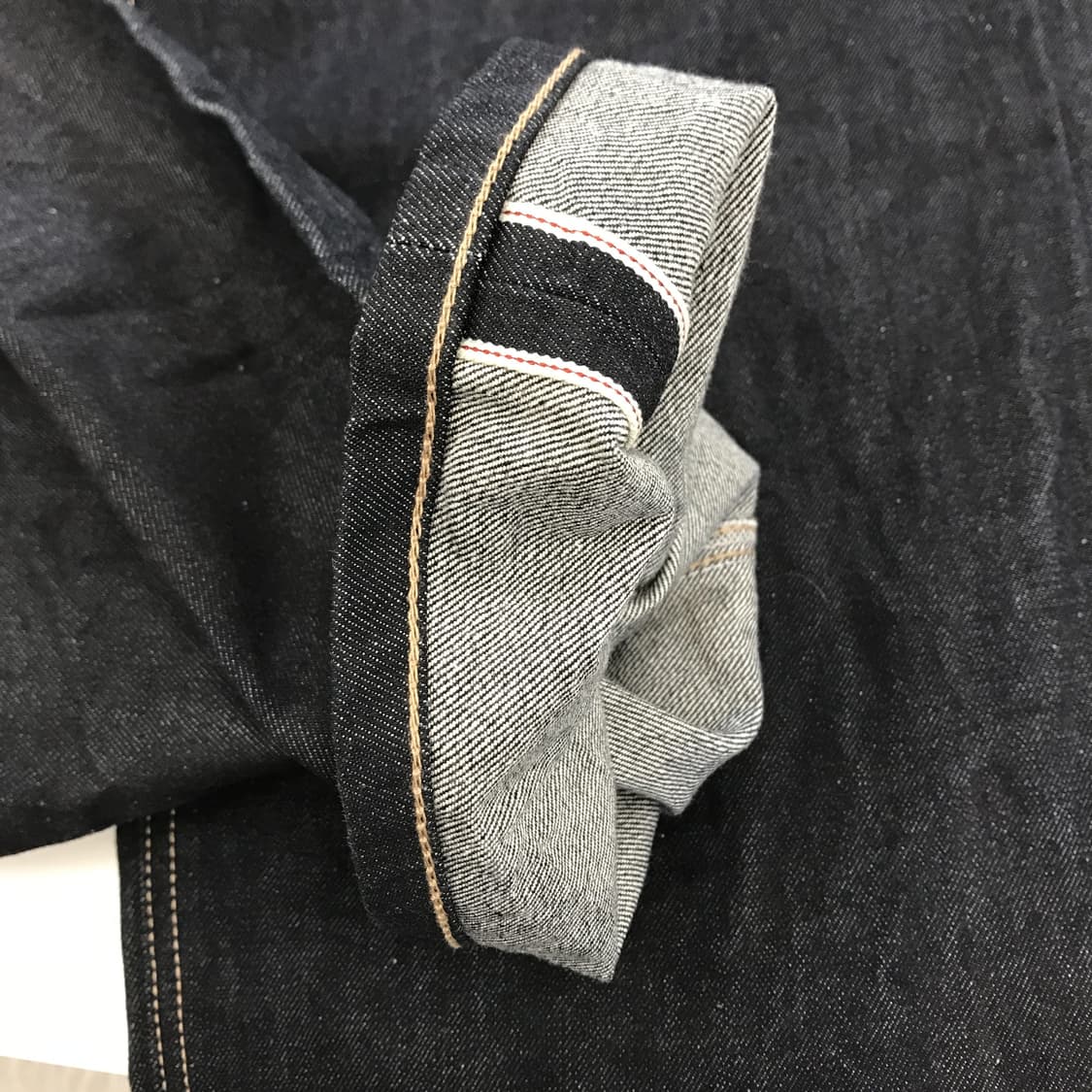 무신사스탠다드 와이드 셀비지 데님팬츠 [34인치] 상품이미지6