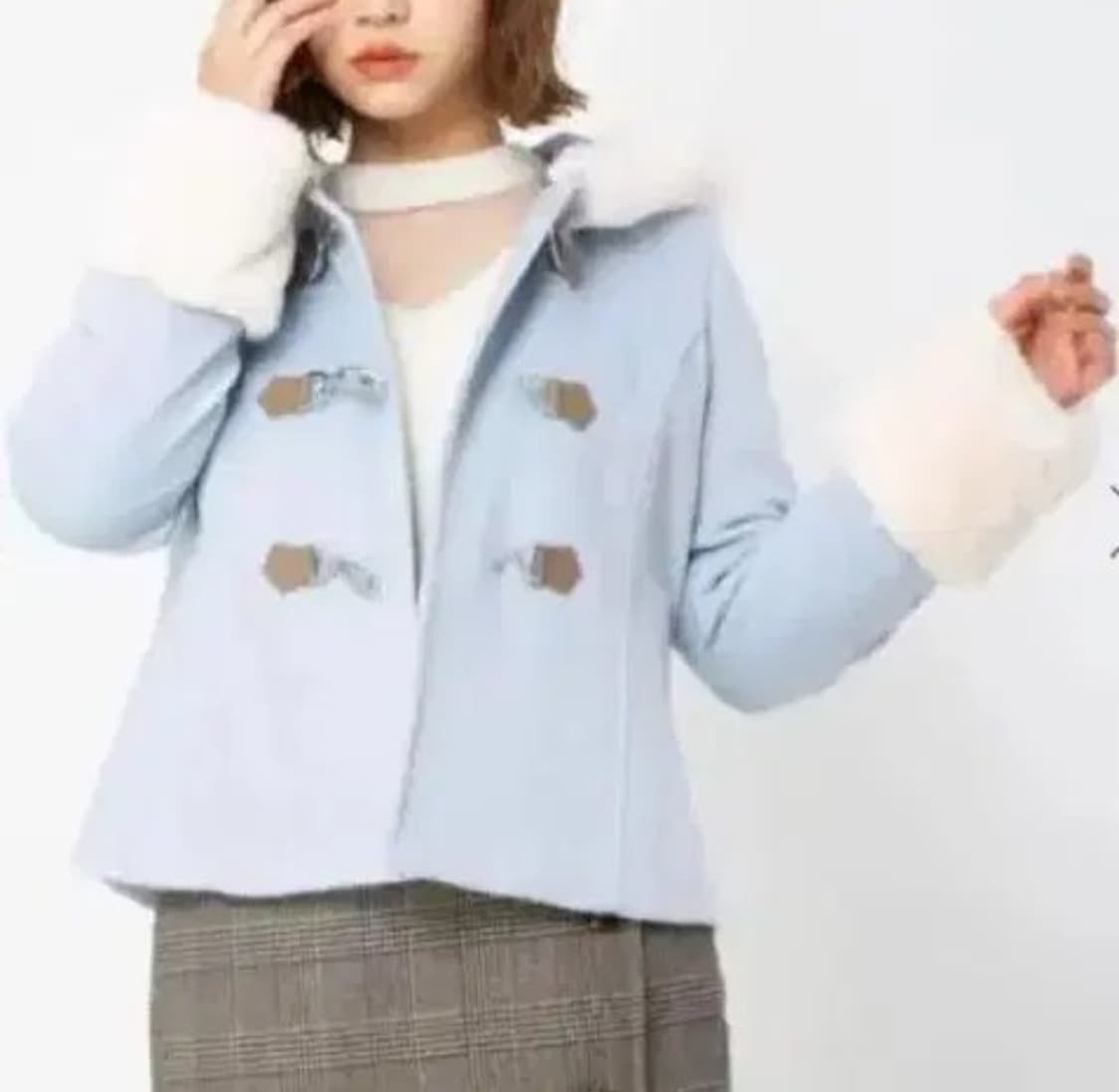 세실맥비 코트 달천 대장 y2k히메로맨틱갸루 캐캐체 핀터깔 스나계 로리타 상품이미지3