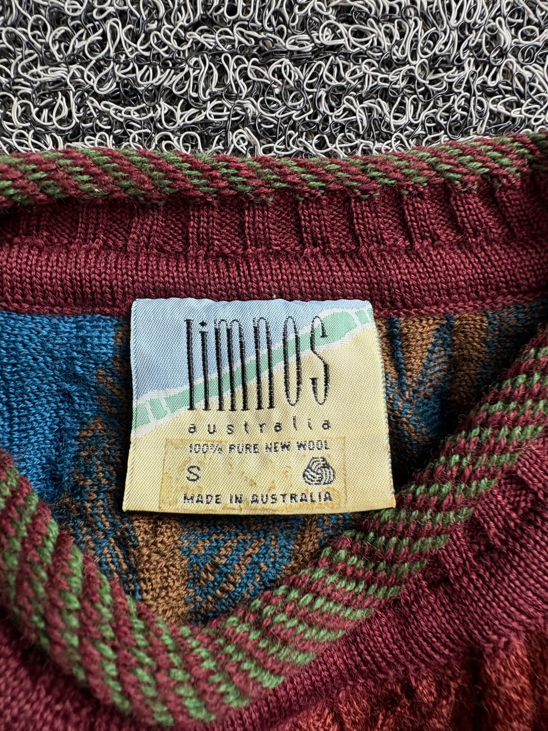 림노스 오스트레일리아 케이블 패턴 니트 2684 상품이미지3