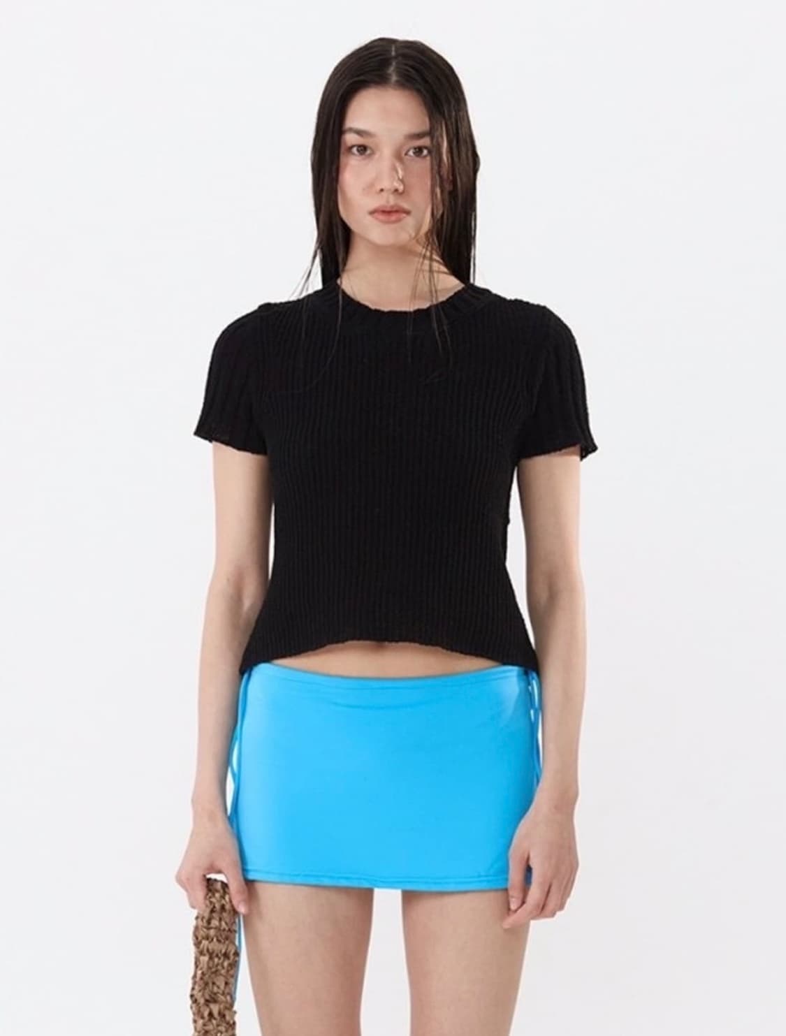 더오픈프로덕트 오픈와이와이 백슬릿 니트 상품이미지1