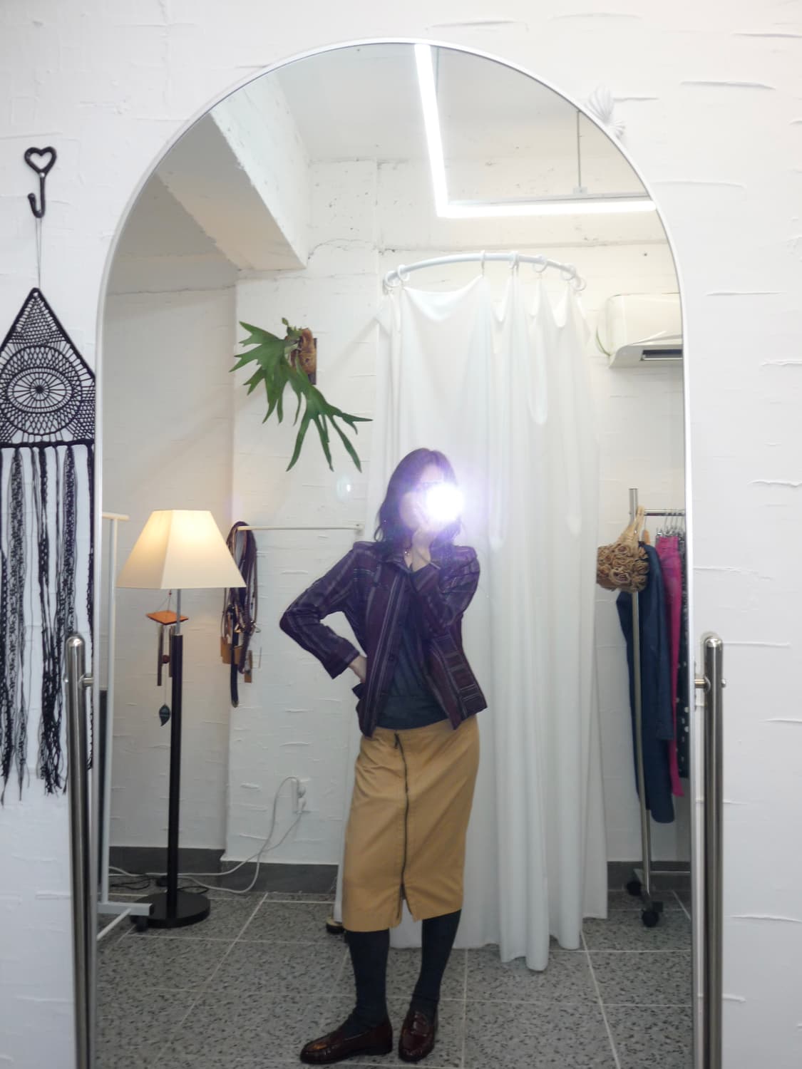 Vintage stripe fall jacket 상품이미지1