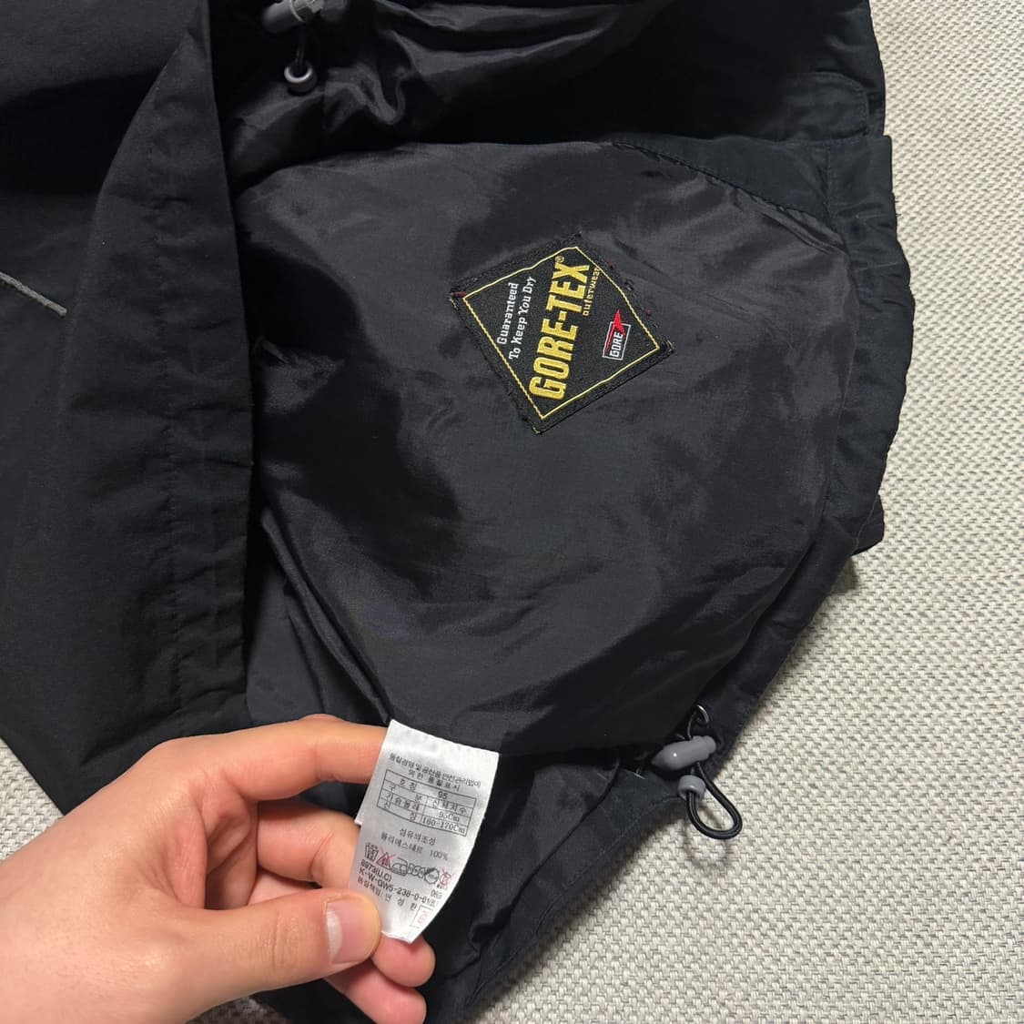 팀버랜드 고어텍스 바람막이 후드 자켓 상품이미지5