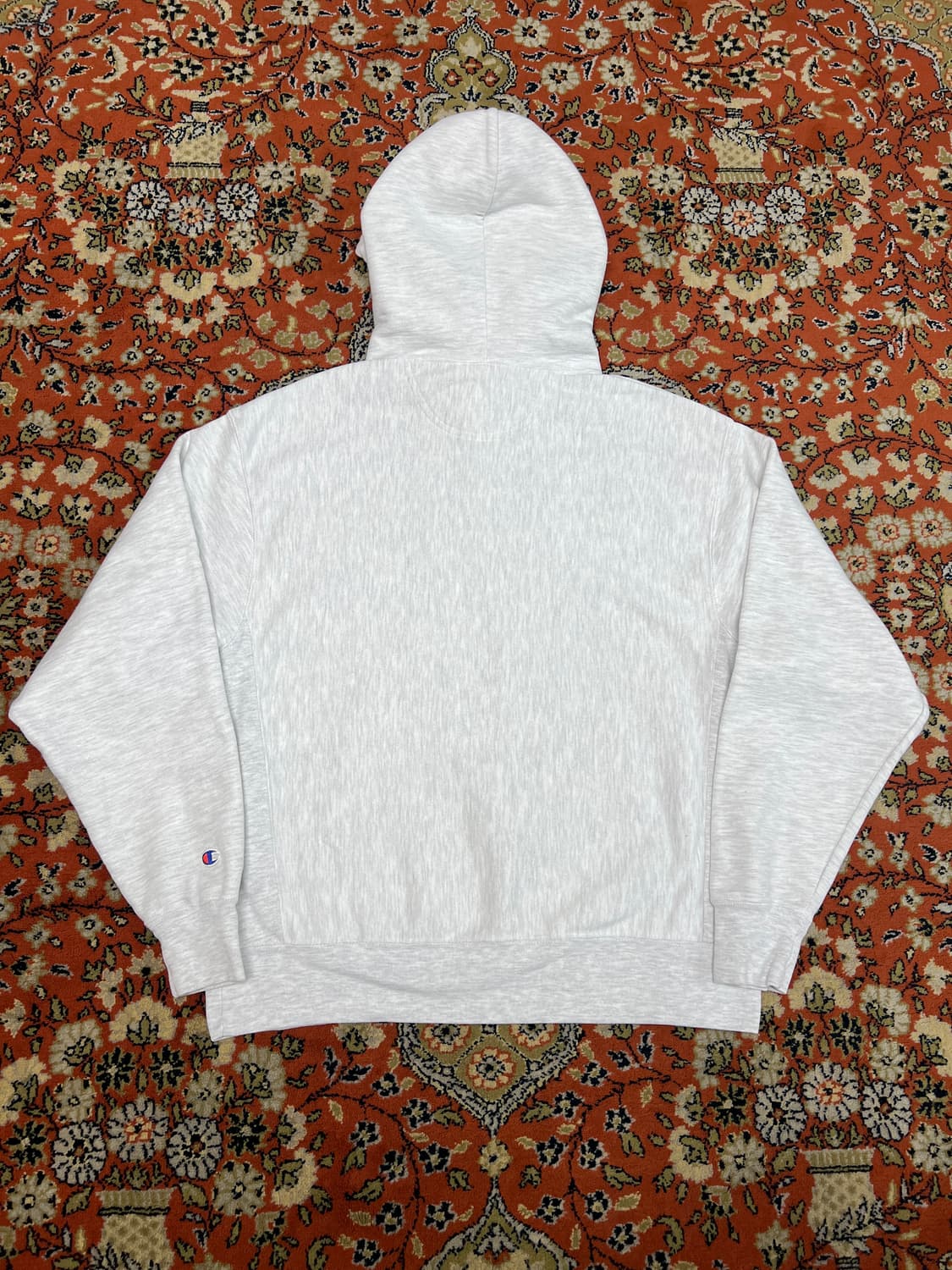 [M] 챔피온 00s 빈티지 리버스위브 하버드 오트밀 후드티 상품이미지2