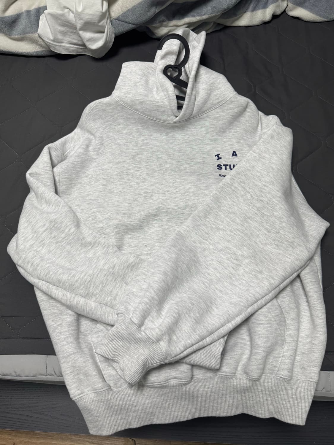 아이앱 기모 후드티 상품이미지1