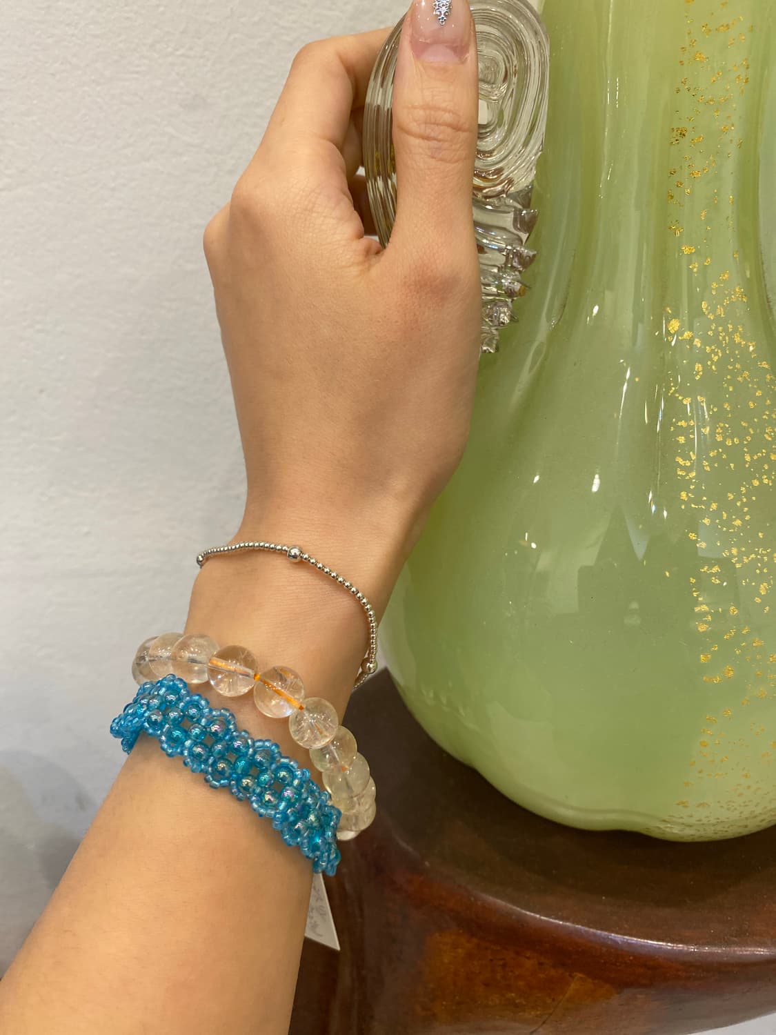 Blue Beads Bracelet 상품이미지7