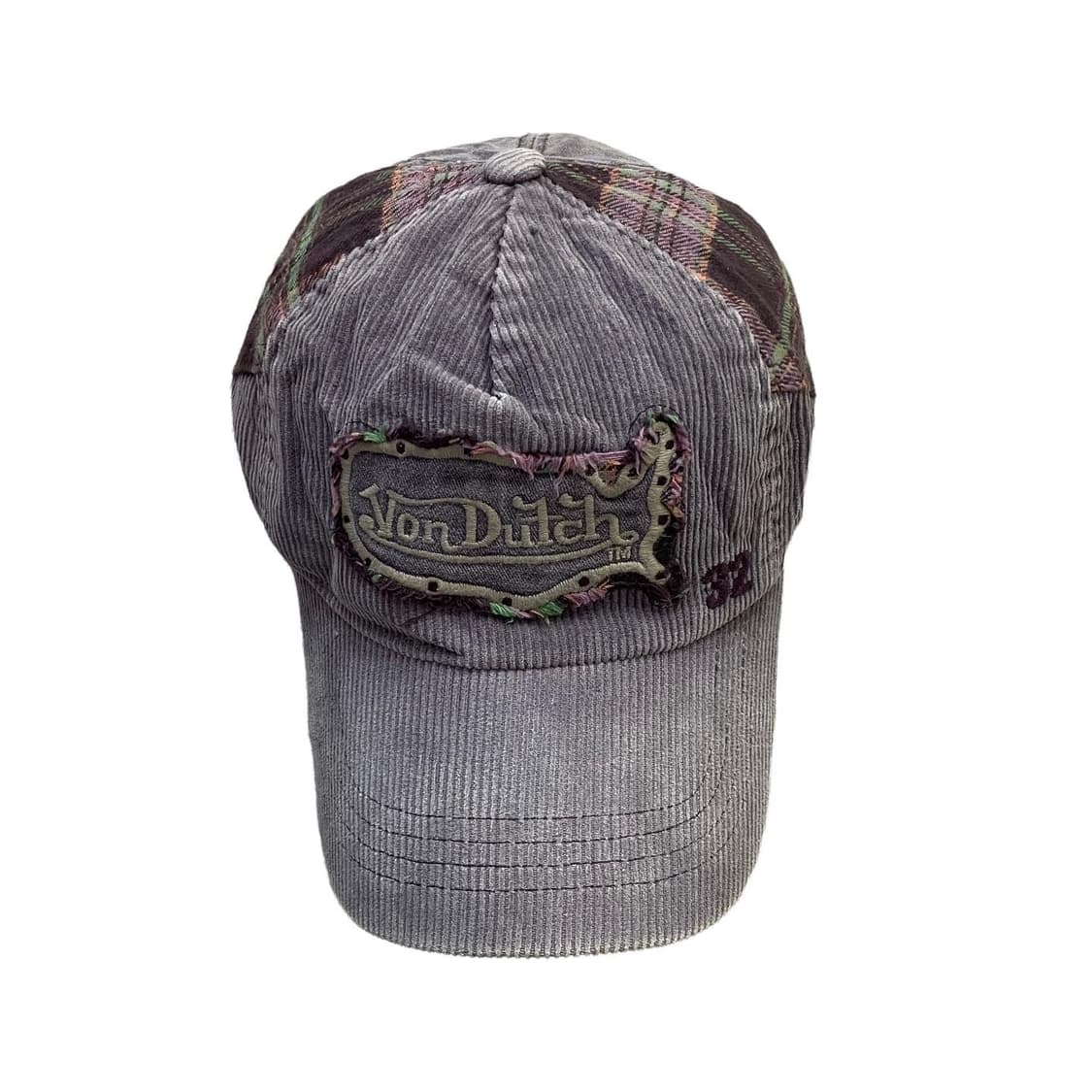 Von Dutch 본더치 퍼플 패치워크 볼캡 상품이미지2