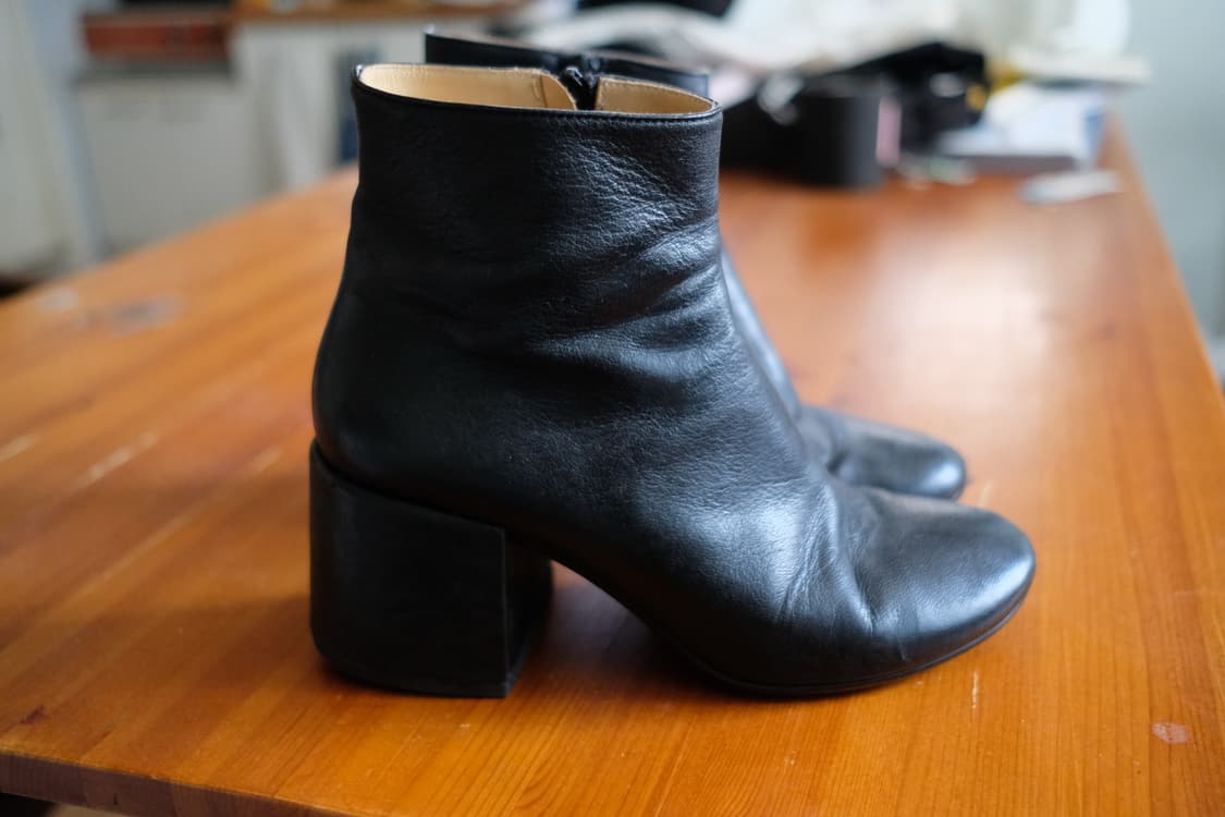 MM6 메종 마르지엘라 앵클 부츠 245 블랙 상품이미지4