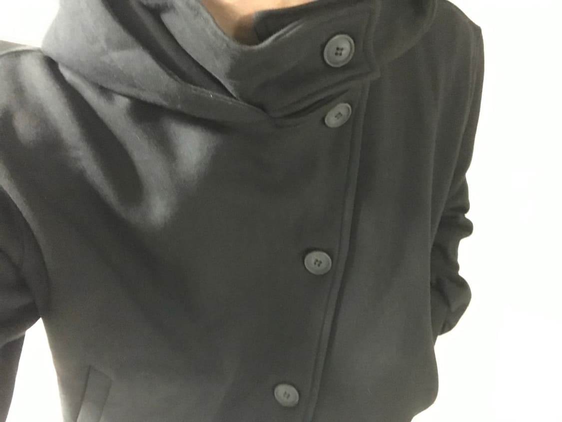 오스하이 하이넥 후드집업 2사이즈 상품이미지2