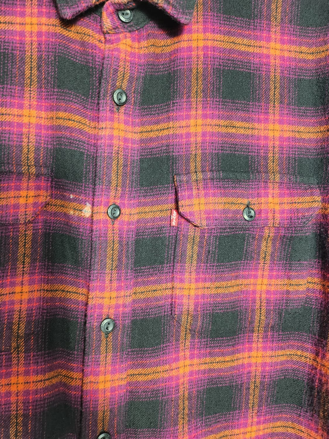 리바이스 플란넬 체크 셔츠 상품이미지2