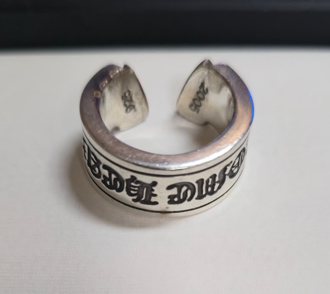 (청담매장) 크롬하츠 스크롤라벨링 라지 8.5 상품이미지5