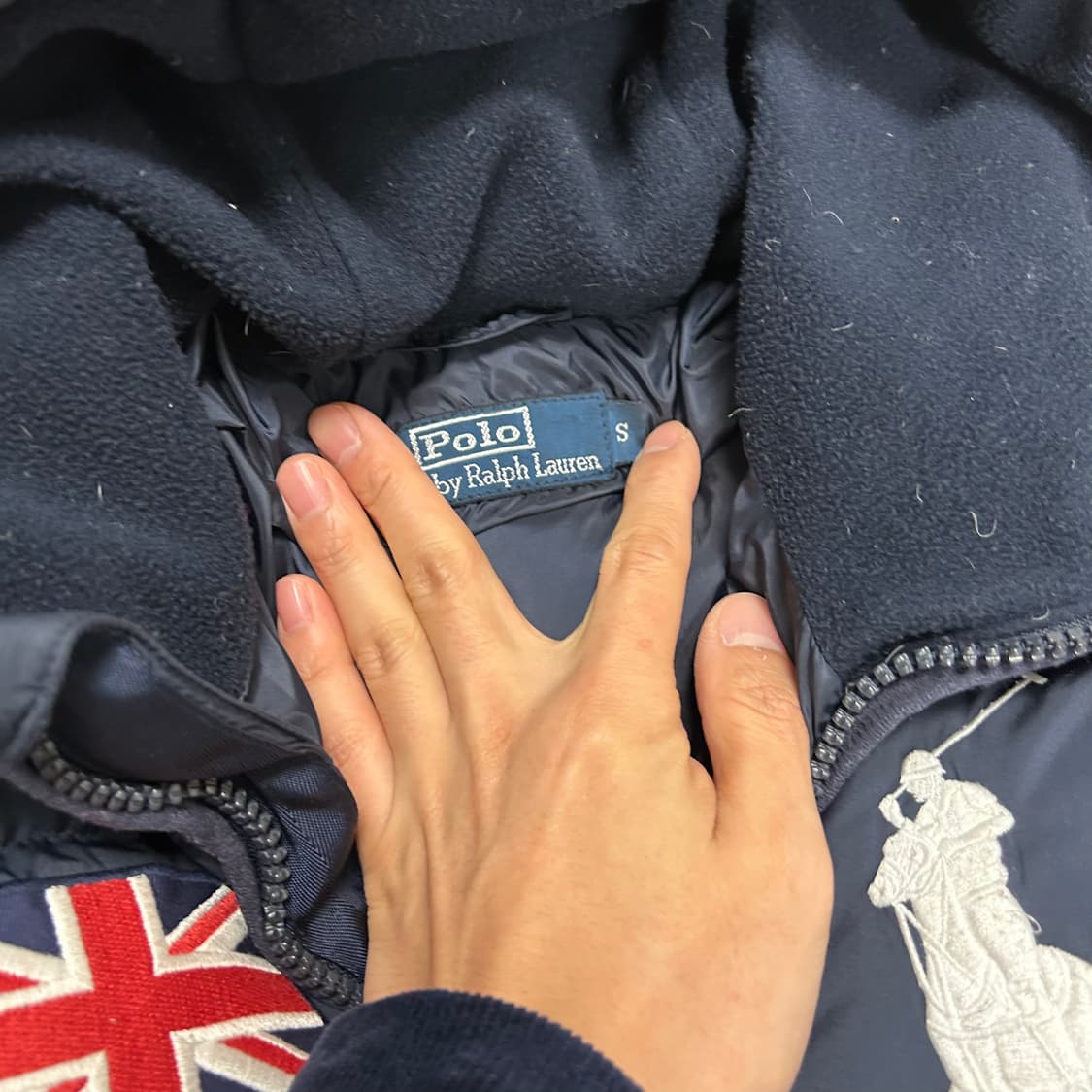 Polo Big Pony Briton Navy Padding 상품이미지6