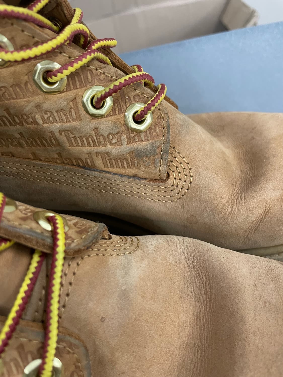 팀버랜드 6인치 로고 부츠 US7(gr-4035) 상품이미지6