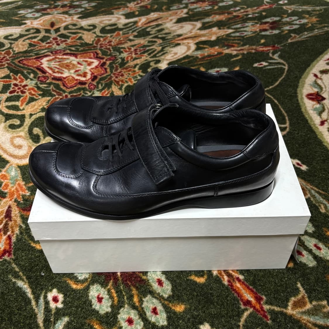 Prada Sports Derby Shoes Black (8) 상품이미지2