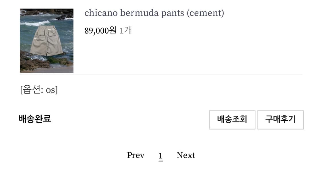 뉴치프시크디피 24ss 버뮤다 팬츠 상품이미지4