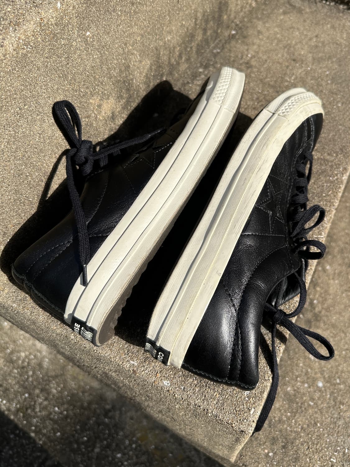 Converse one star leather all black  상품이미지8