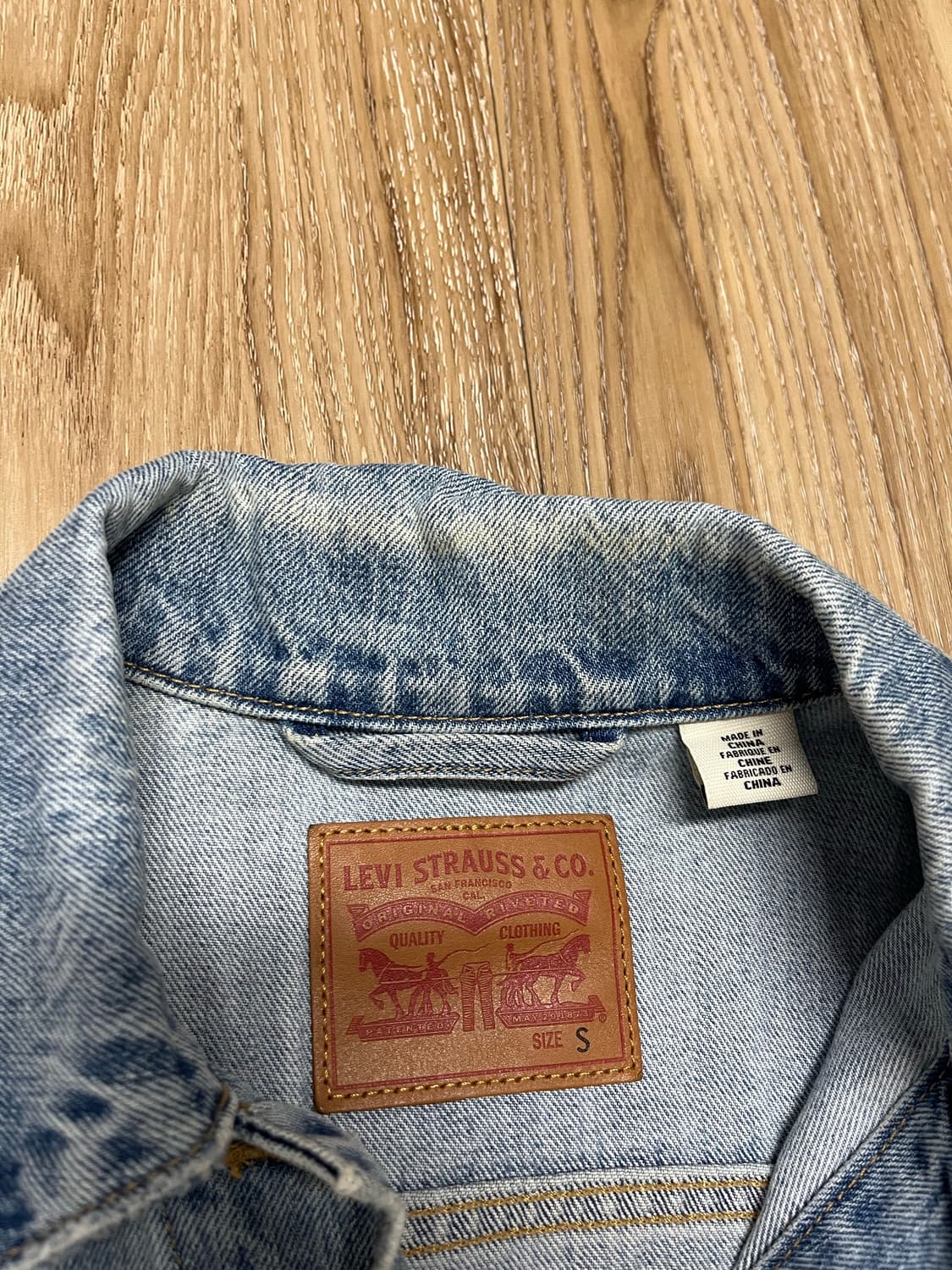 리바이스 엑스보이프렌드 트러커 데님자켓 상품이미지3