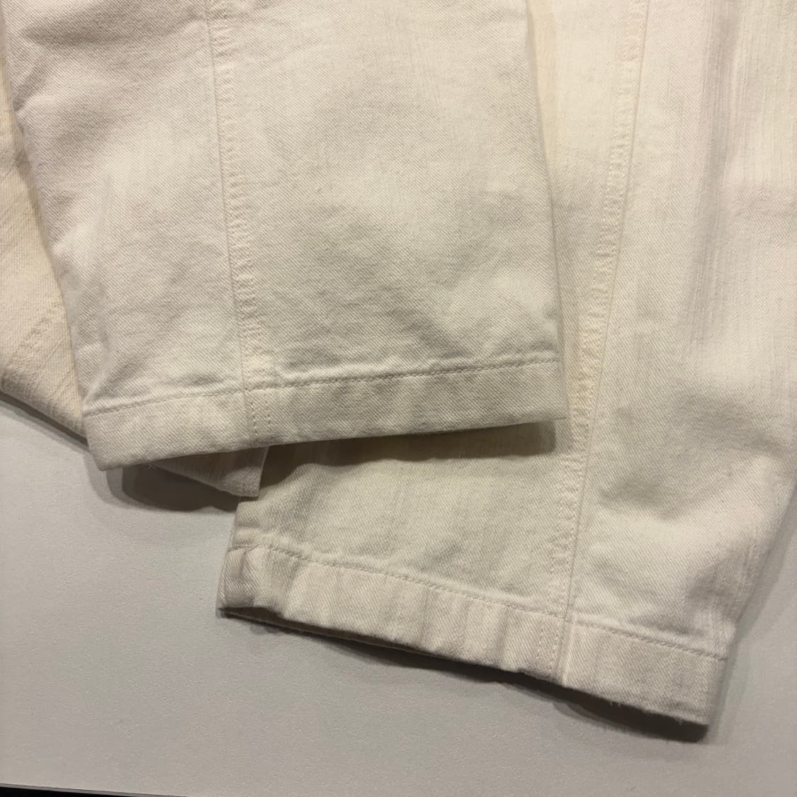 [25] 마리떼 프랑소와저버 아이보리 화이트 와이드 팬츠 C769 상품이미지6