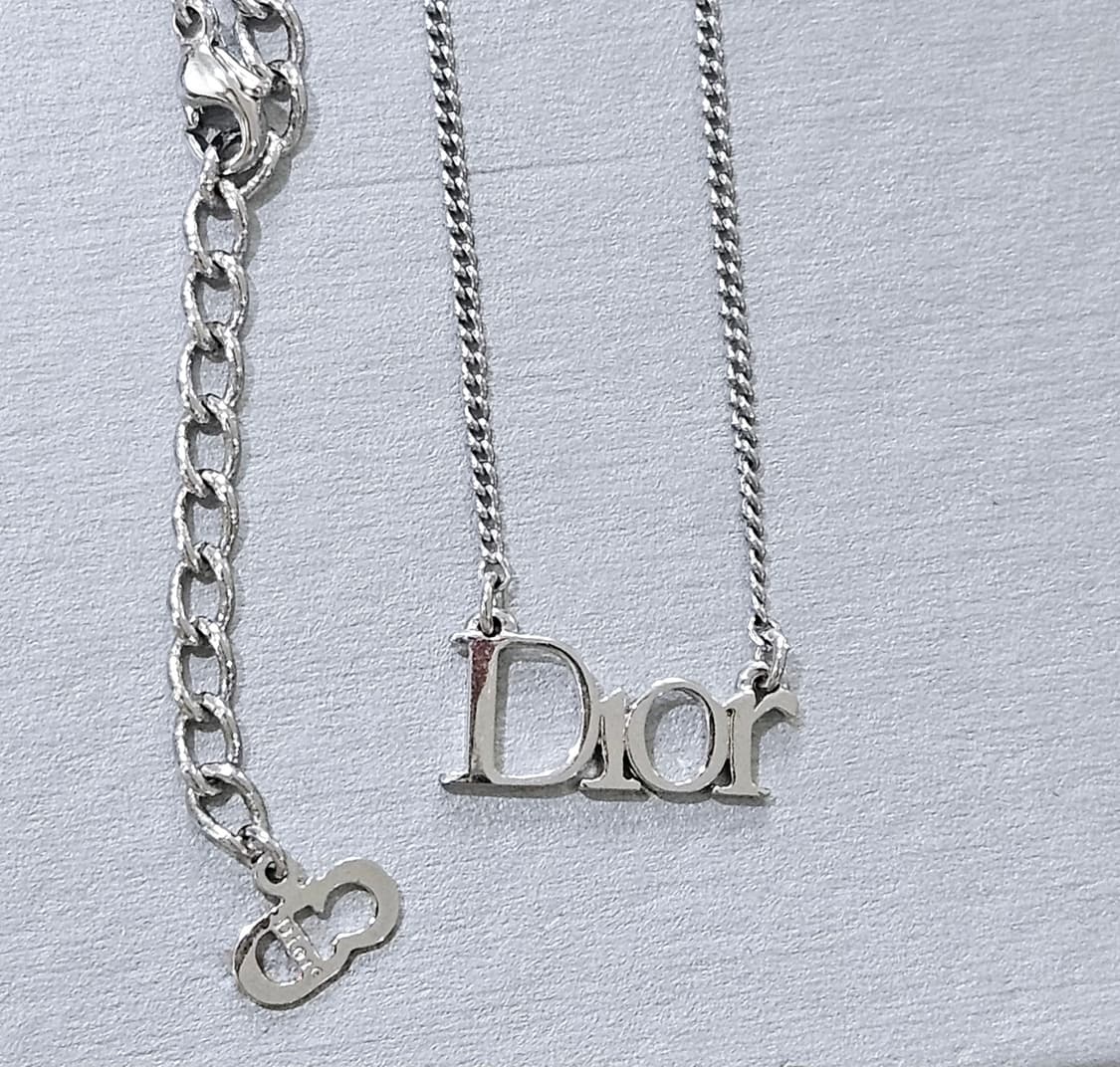 디올 로고 빈티지 목걸이 [정품/상태최상] 상품이미지1
