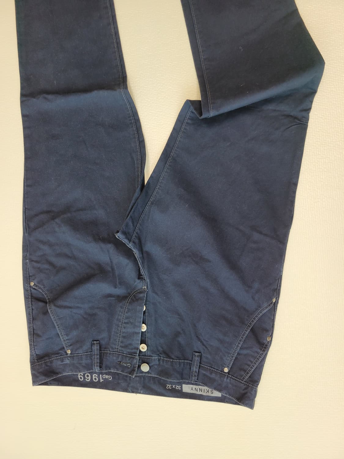 갭 GAP 1969 남자 청바지 32 다크네이비 상품이미지3