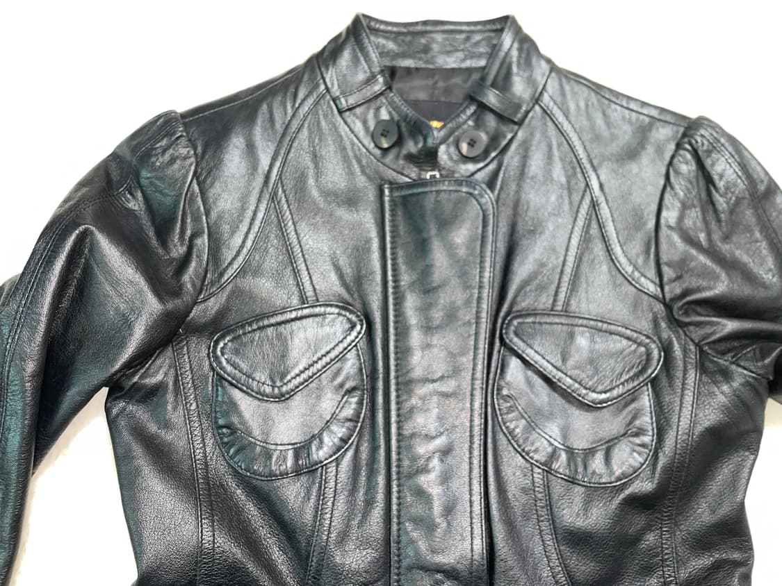 Vintage leather jk 상품이미지1