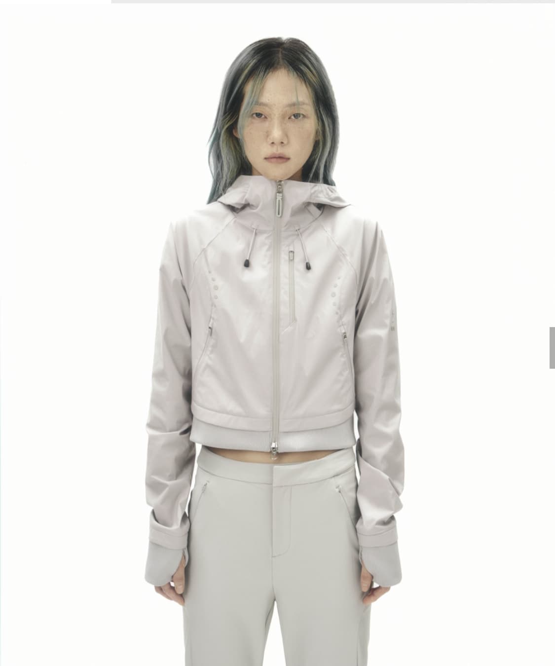 오호스x데상트 그롭져지쉘 자켓  상품이미지3
