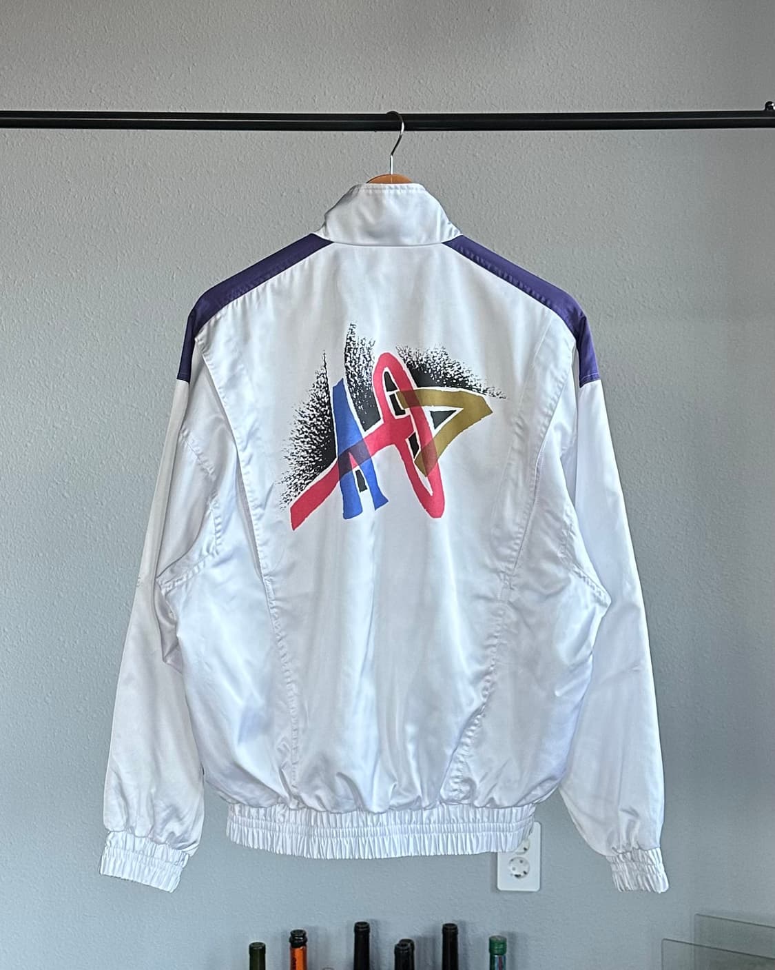 [L]아디다스 90s 재팬 올드스쿨 스테판 에드베리 테니스 바람막이 상품이미지2