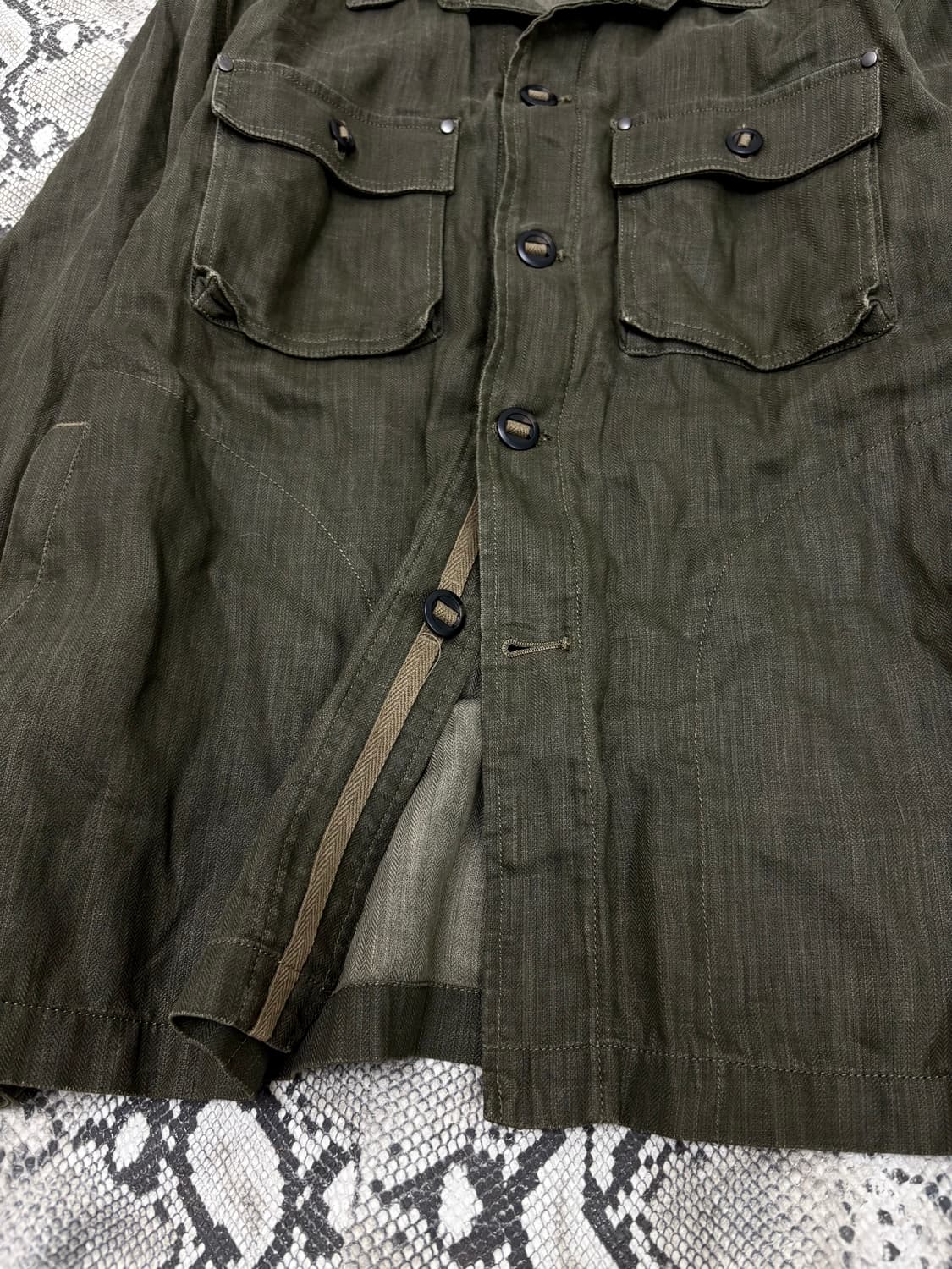 “Vintage” Grunge&Minimal Mood Khaki Jack 상품이미지3