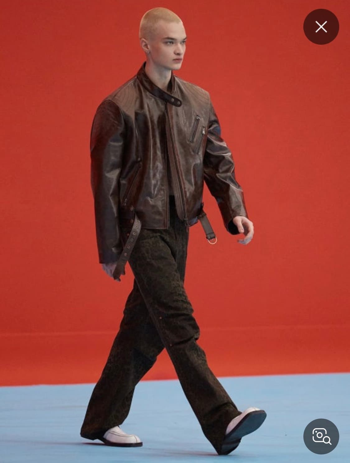 앤더슨벨 바이커 레더자켓 L 상품이미지1