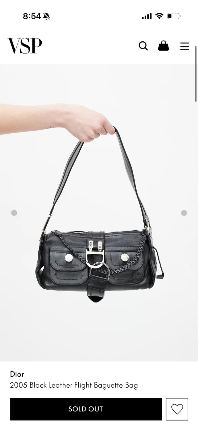 디올 플라이트 바게트백 숄더백 상품이미지1