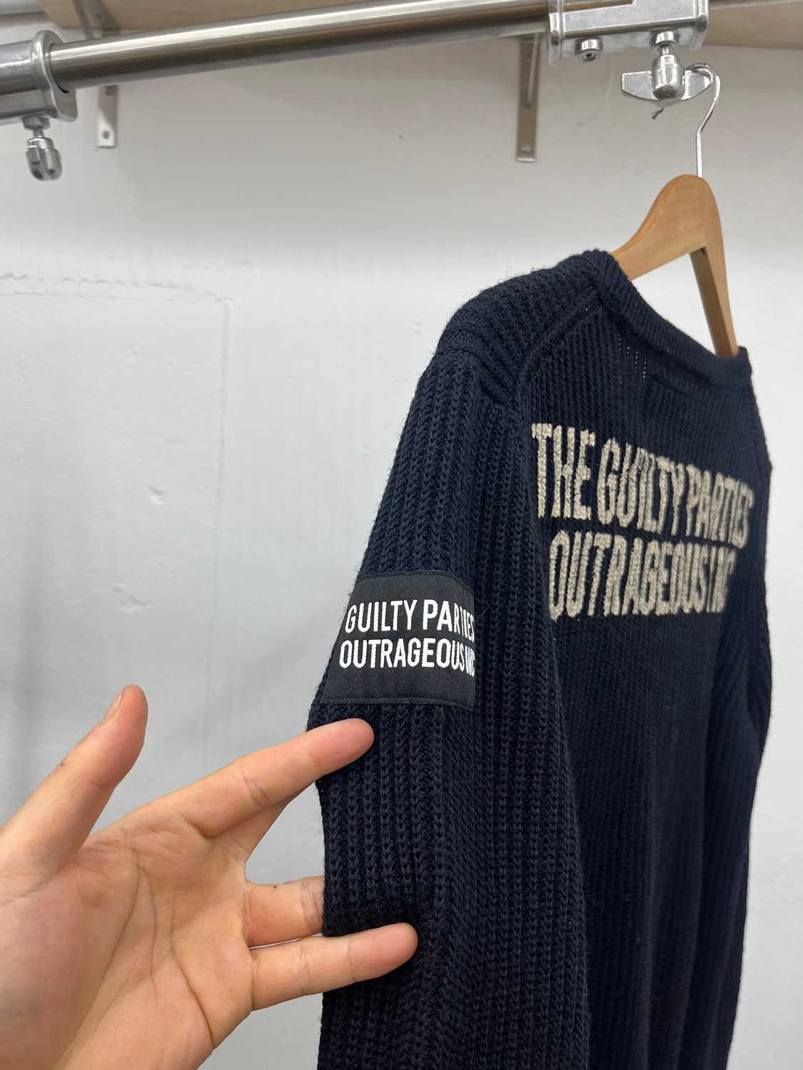 M) WACKO MARIA GUILTY PARTIES KNIT 상품이미지5