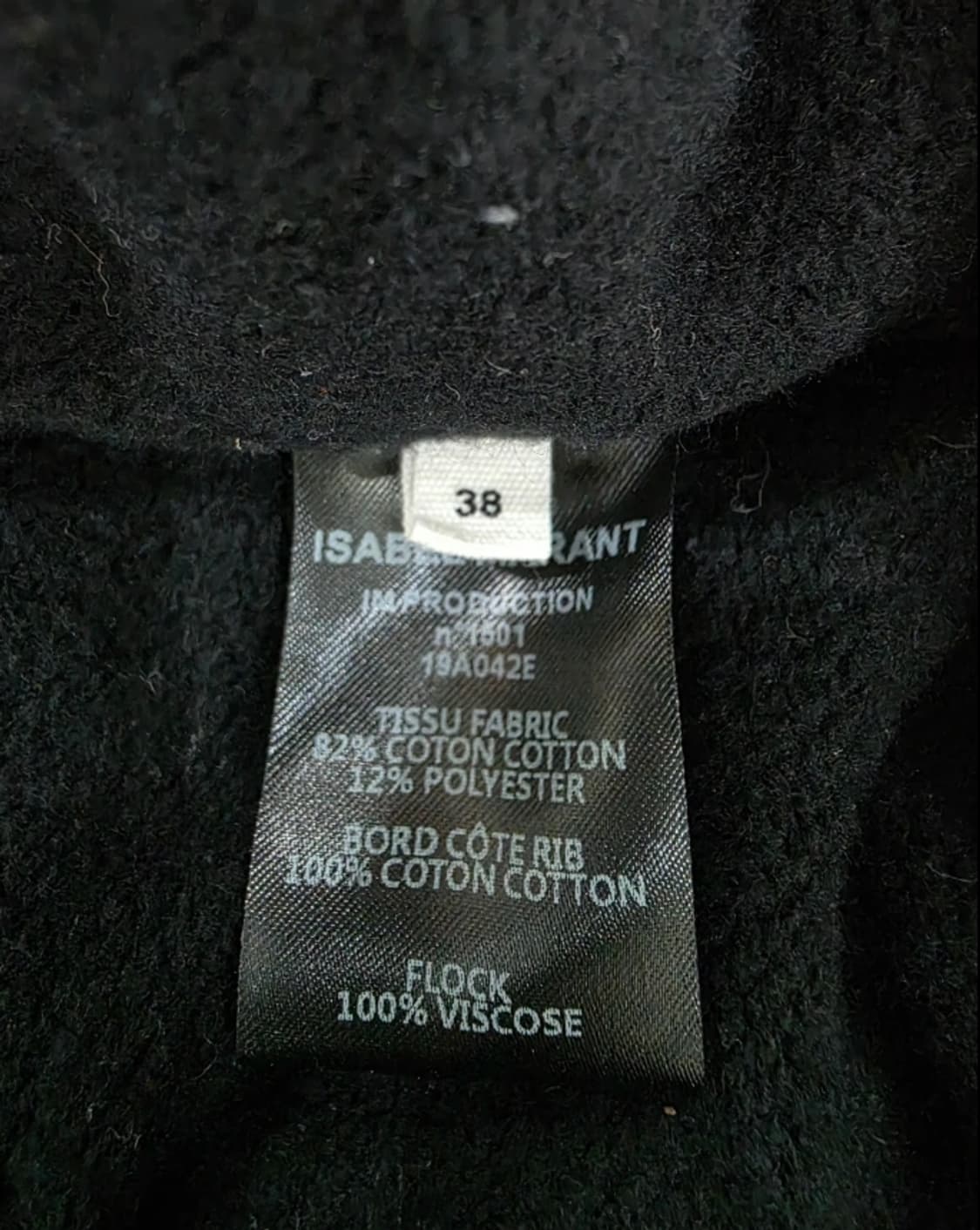 이자벨 마랑 에뚜왈 블랙 후드티 ~66 상품이미지9