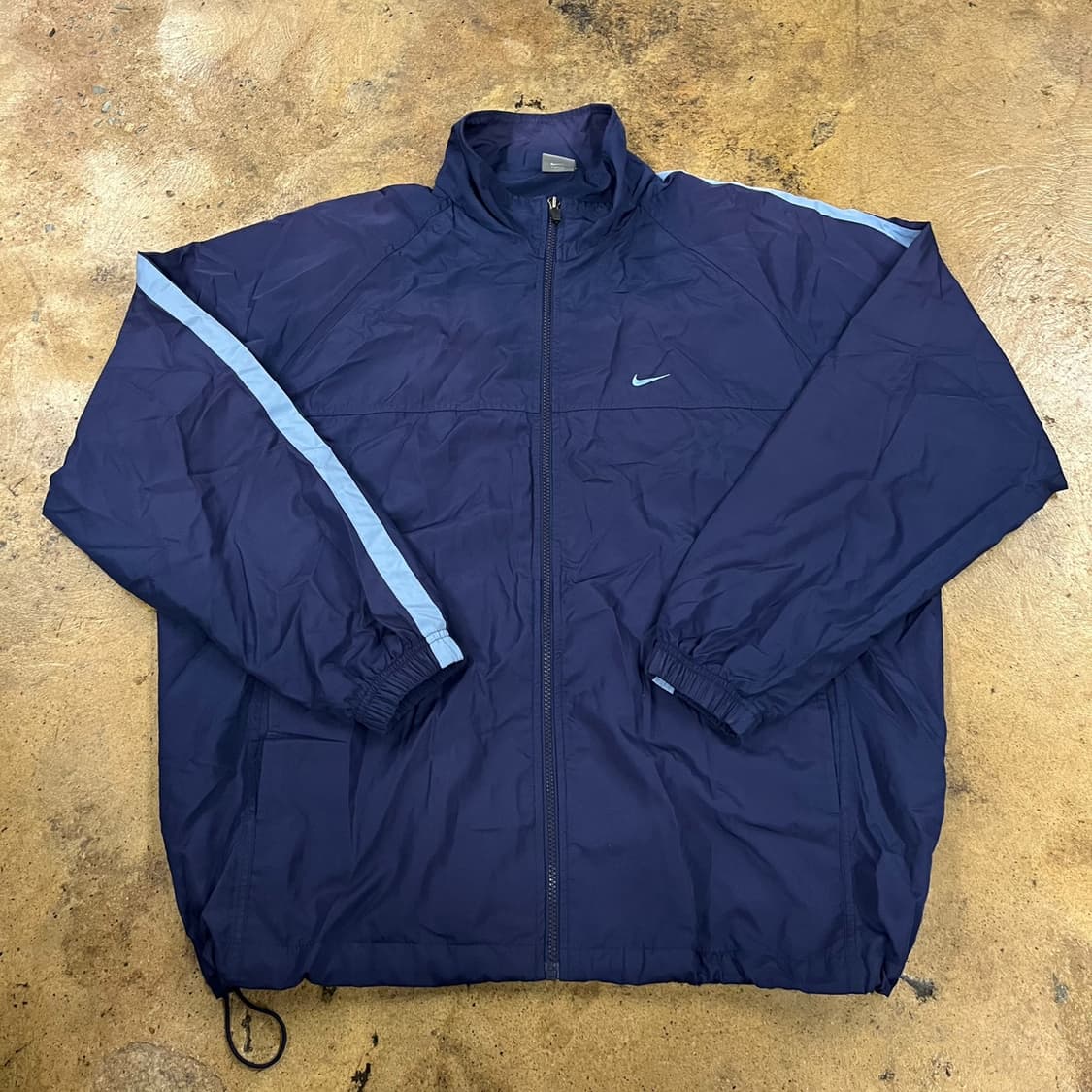 [정품/115] 나이키 네이비 바람막이 자켓 b16 상품이미지2