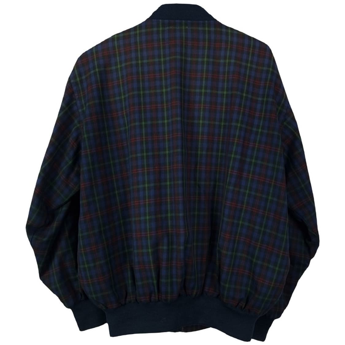 [라코스테] 서광 90'S 빈티지 체크 모직 블루종 자켓 M18605 상품이미지3