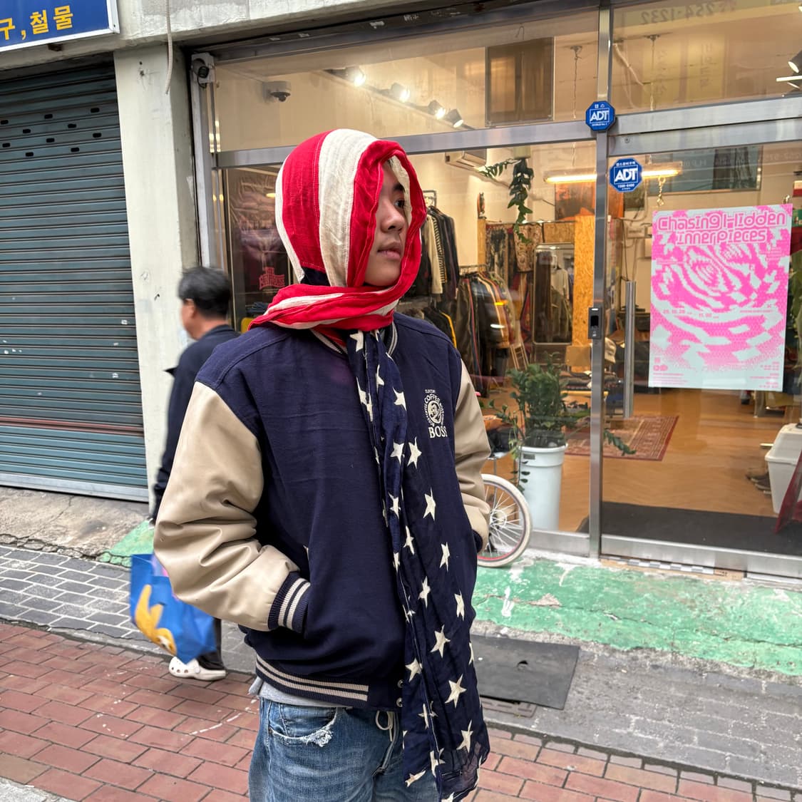 데님&서플라이 랄프로렌 성조기 머플러 상품이미지2
