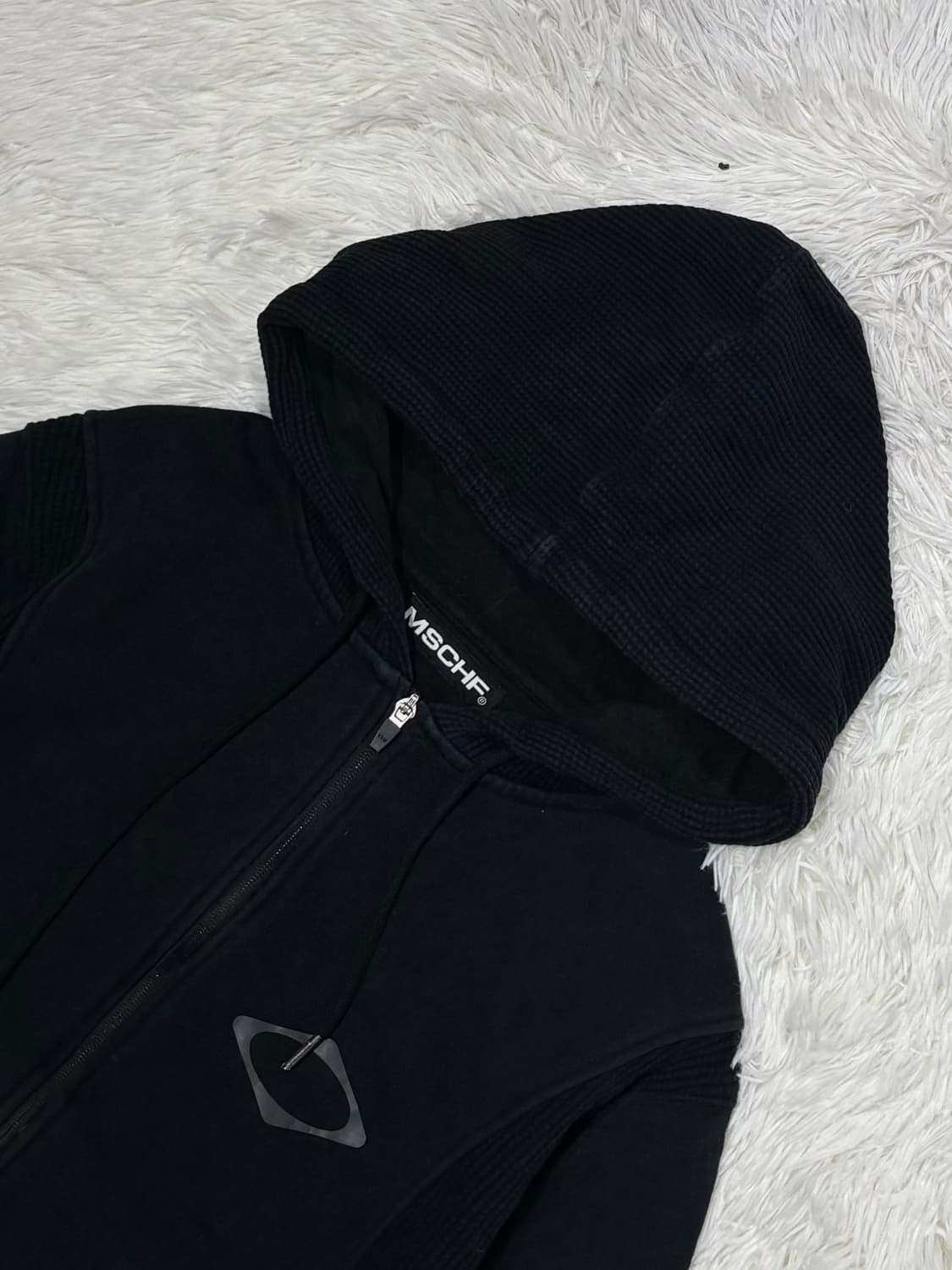 미스치프 와플 후드집업 상품이미지4