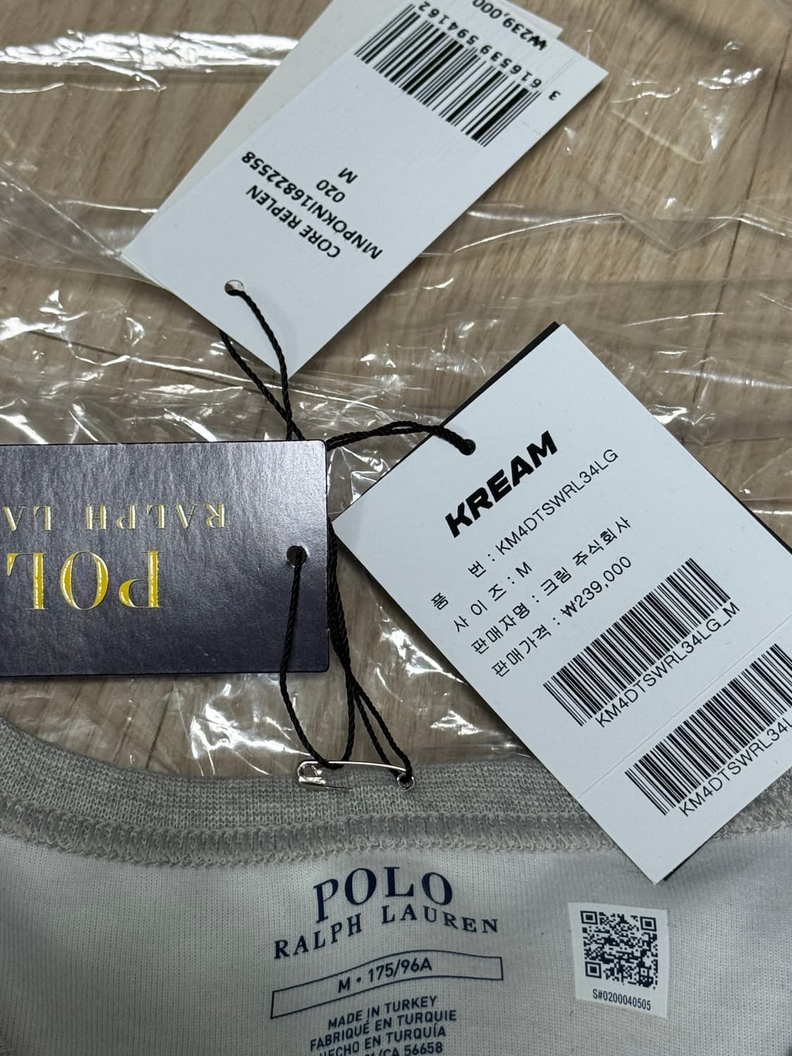 폴로 랄프로렌 더블니트 스웨트셔츠 스웻셔츠 헤더 그레이 상품이미지3