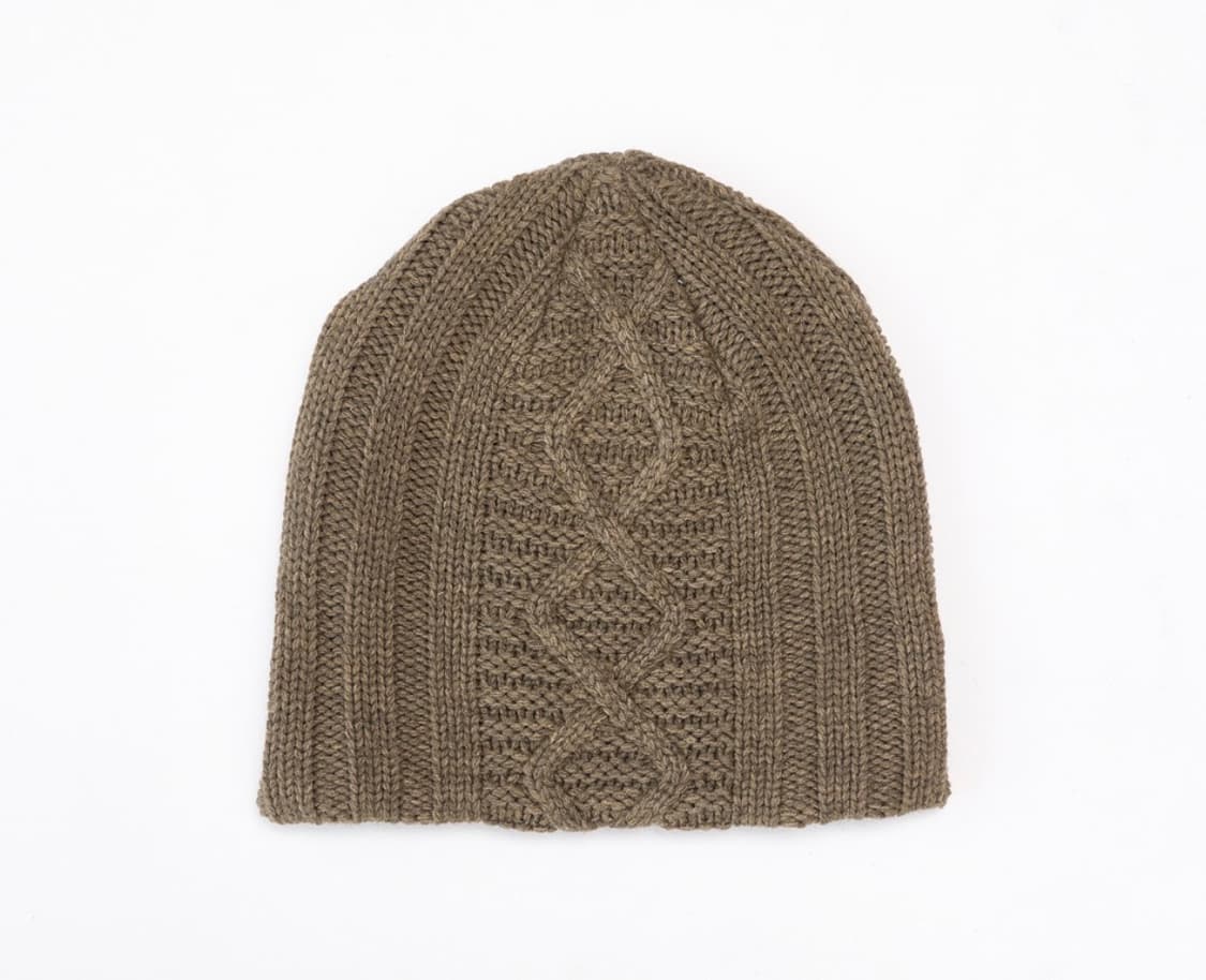 (네고가능)해칭룸 자카드 빅비니 카키 Jacquard Big Beanie 상품이미지1