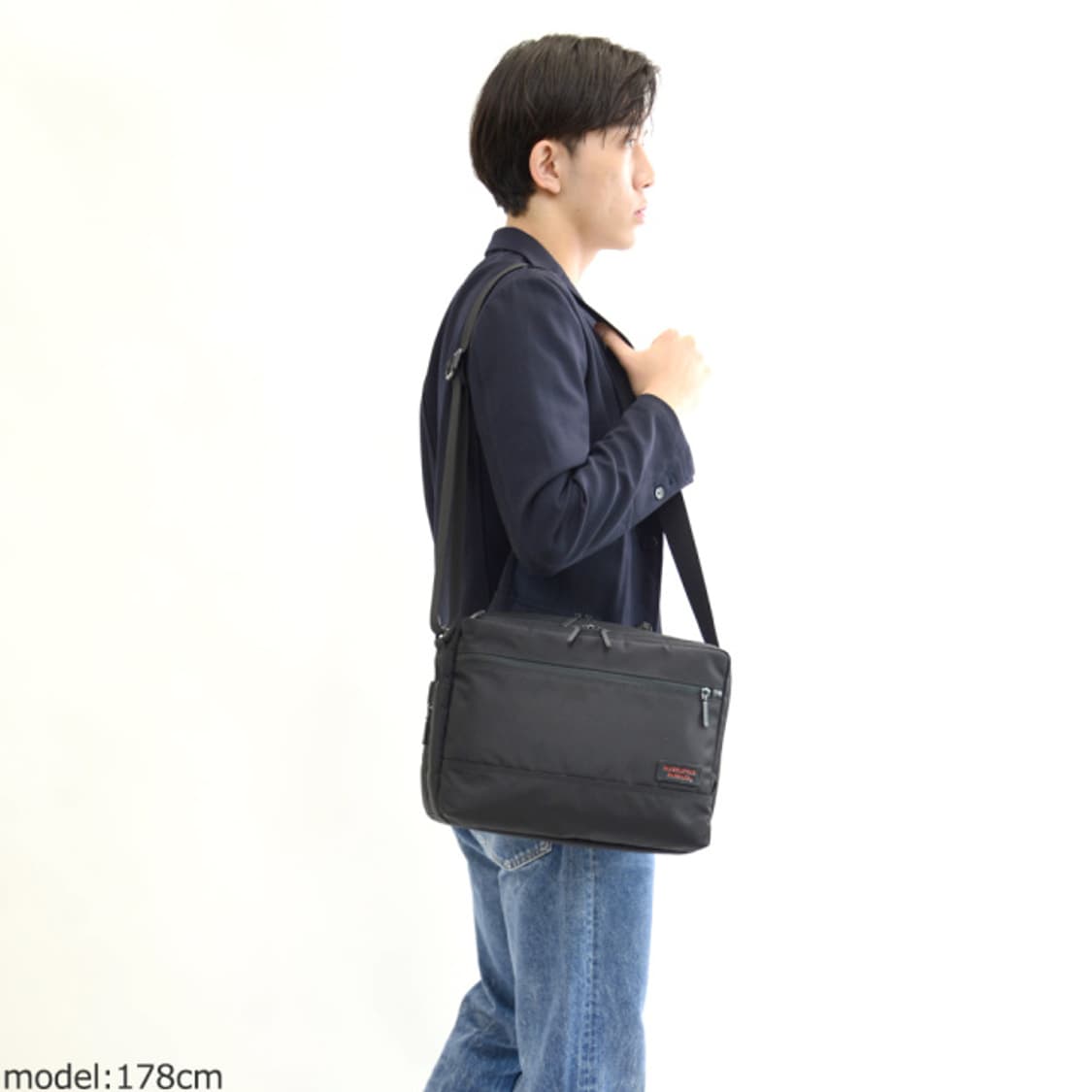 (새상품55%할인)일본 맨하탄 페세지 초경량 숄더백 블랙 8080 상품이미지8