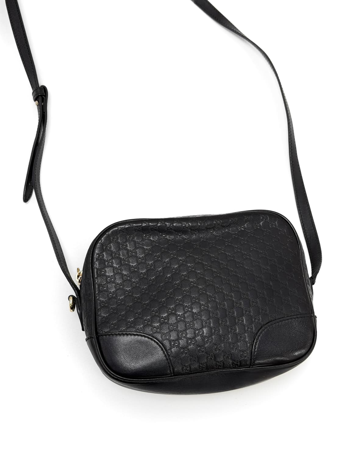 구찌 GG 마이크로 시마 레더 디스코 크로스백 상품이미지3