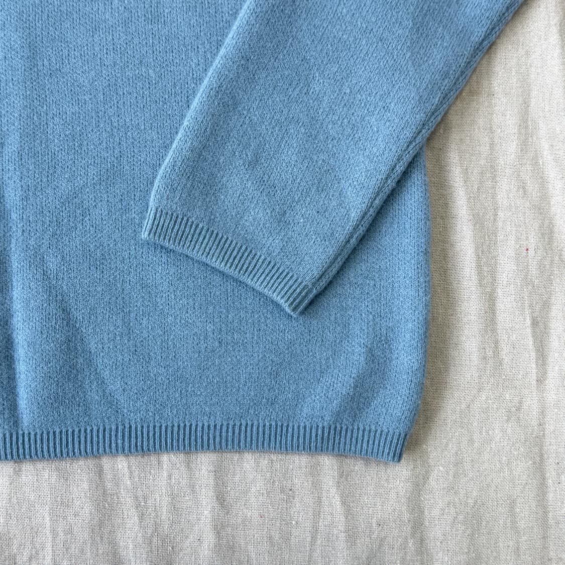 쿠어 캐시미어 소라 니트 S 상품이미지2