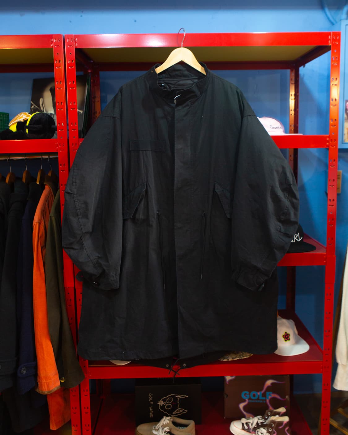 프릭스스토어 M65 피쉬테일 파카 블랙 상품이미지1